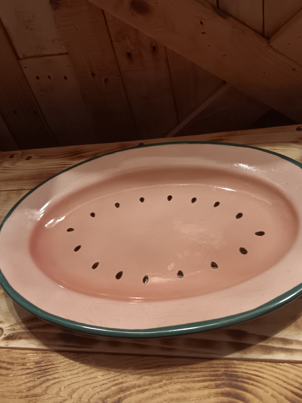 Vintage Watermelon Platter